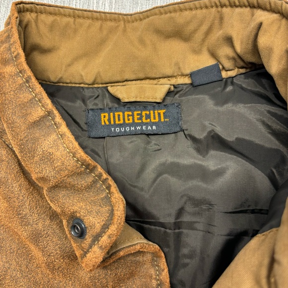 RIDGECUT Tough Wear Men's' Vest Sz M Tan - Picture 3 of 8